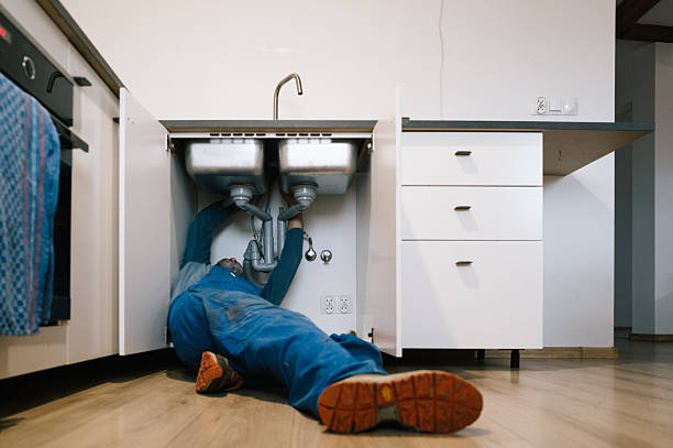 Professional Plumbing technician working in Paola, KS